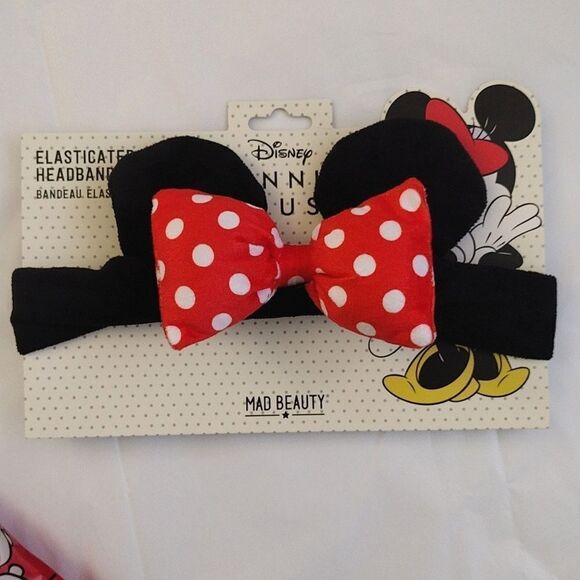 Disney Minnie Mouse Bath Salts And Minnie Headband Spa Bundle NWT - Picture 6 of 14